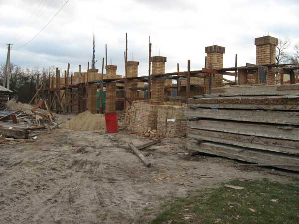 Черновая кладка кирпича кладка кирпича