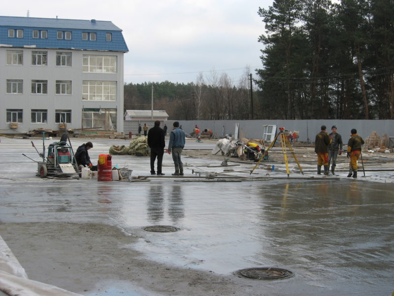 Промышленный пол бетонирование полов